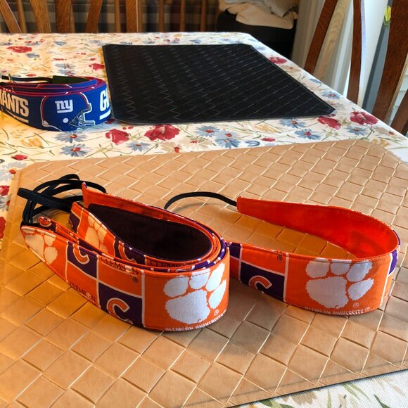 Reversible Clemson University Headbands by Sheila Bee Designs - Picture 4 of 4